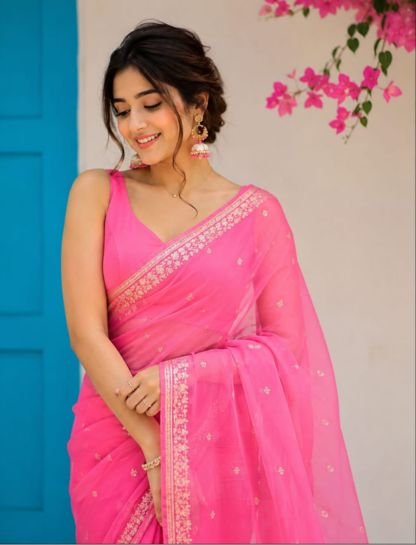 One Word Captions For Saree