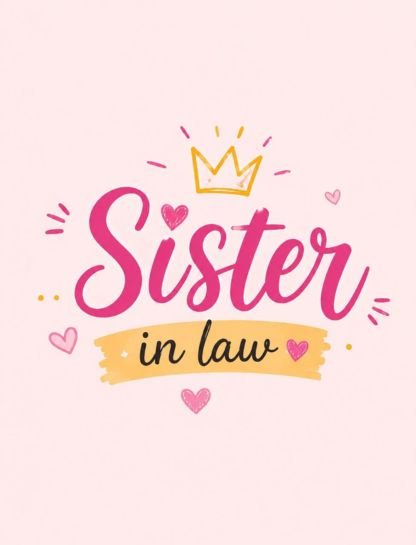 One Word Sister in Law Captions for Instagram