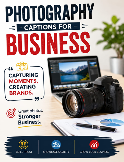 Photography Captions for Business 📷