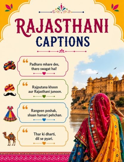 Quotes for Rajasthani Captions for Instagram