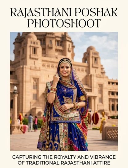 Rajasthani Poshak Captions for Photoshoot