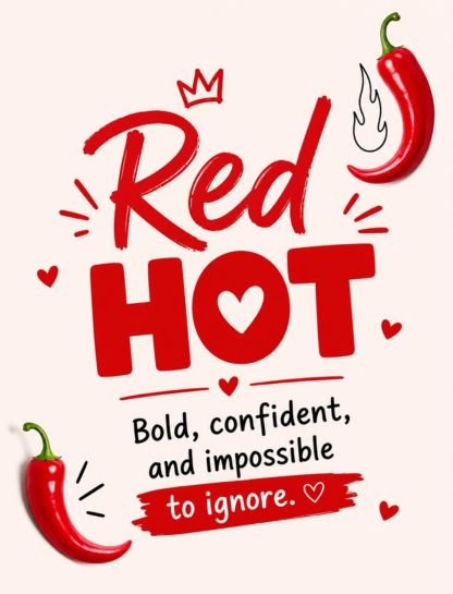 Red Hot Captions for Instagram