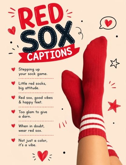 Red Sox Instagram Captions