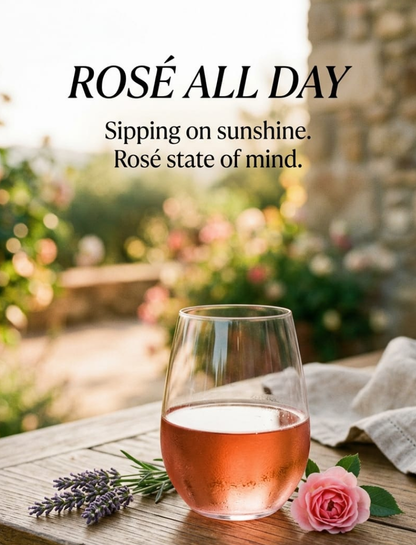 Rosé Wine Captions for Instagram 🌷🍷