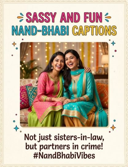 Sassy and Fun Nanad Bhabhi Captions
