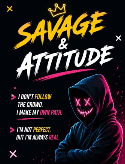 Savage & Attitude WhatsApp Bios (For Boys)