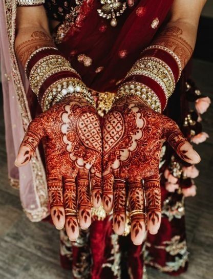 Stylish Mehndi Captions for Fashion-Forward Posts