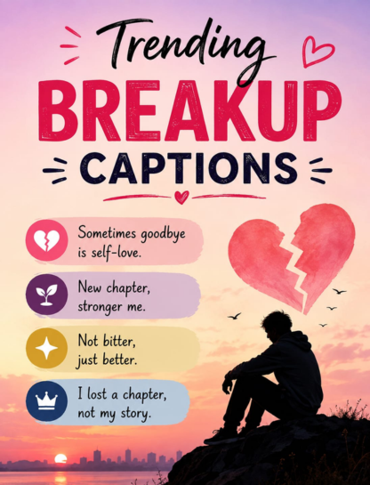 Trending Breakup Captions for 2026