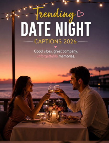 Trending Date Night Captions 2026