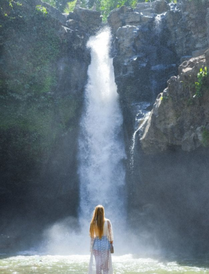 Unique waterfall captions for Instagram for girl