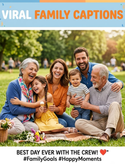Viral Family Captions