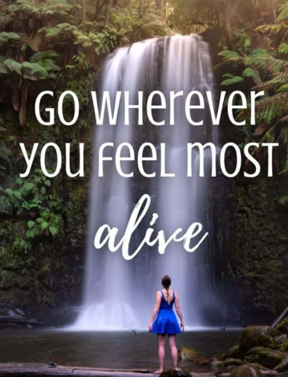 Waterfall captions for Instagram for girl