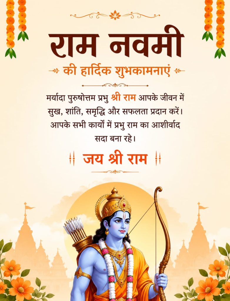 Best Ram Navami Wishes in Hindi