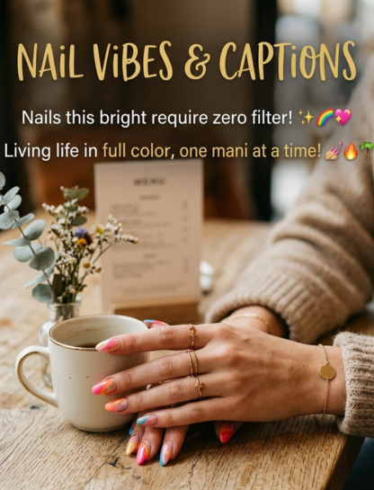 ✨ Popular & Trending Nail Captions for Instagram 🔥
