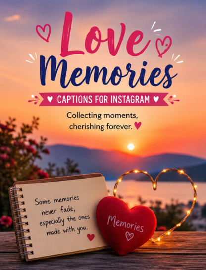 ❤️ Love Memories Captions for Instagram