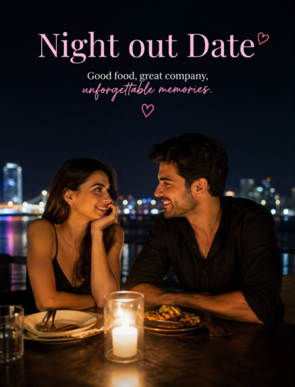 🌃 Night Out / Dinner Date Captions