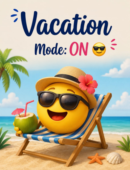 🌴 Vacation Emoji Captions for Instagram