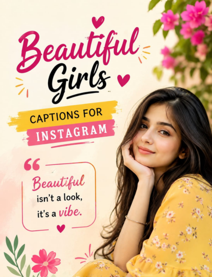 🌹 Beautiful Girl Captions for Instagram
