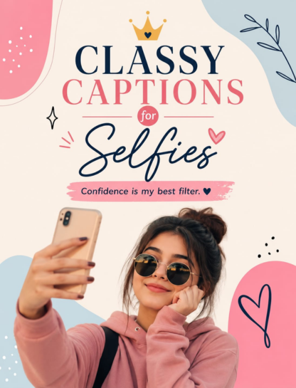 🌺 Classy Captions for Selfies 💋