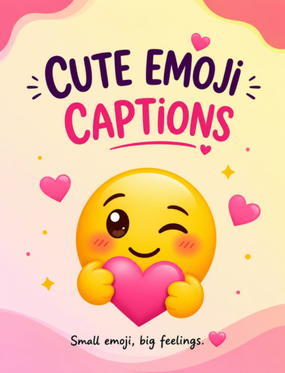 💖 Cute Emoji Captions for Instagram
