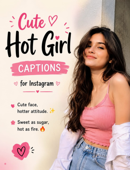 💖 Cute Hot Girl Captions For Instagram 💫