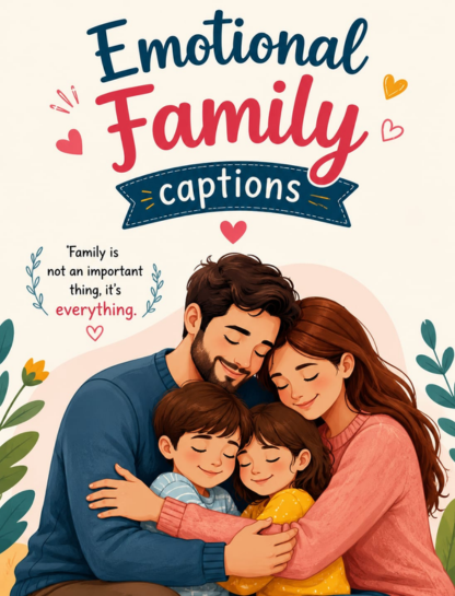 💖 Emotional Family Captions