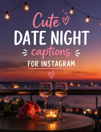 💘 Cute Date Night Captions for Instagram