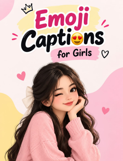 😍 Emoji Captions for Instagram for Girl