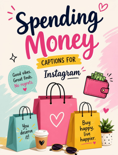 🛍️ Spending Money Captions for Instagram