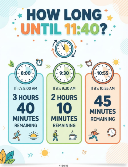 11:40 PM in 24-Hour Time