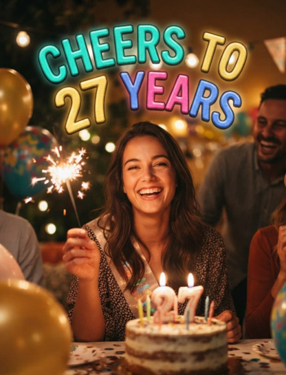 27th Birthday Sayings