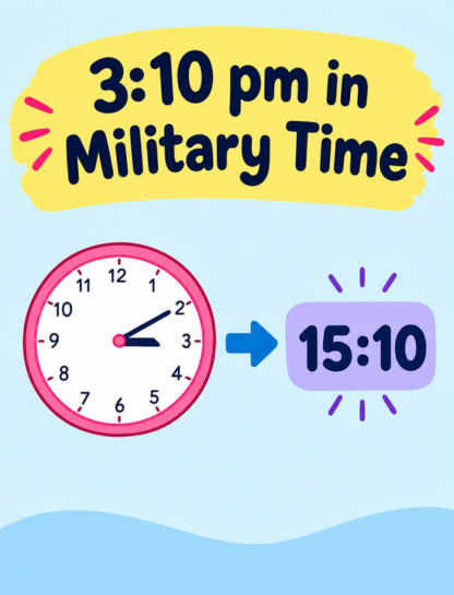 3:10 AM in Military Time