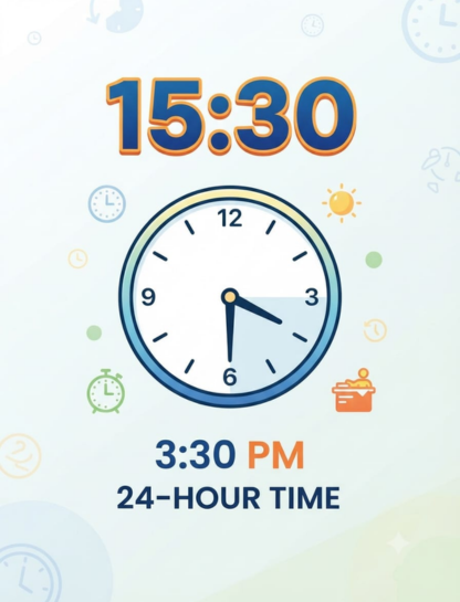 3:30 PM in 24-Hour Time