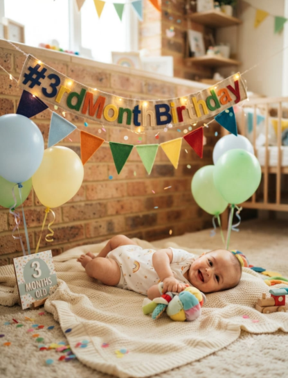 3rd Month Birthday Hashtags