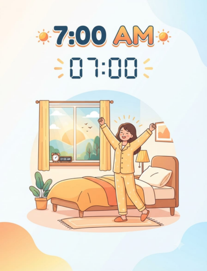 7 AM in 24-Hour Time