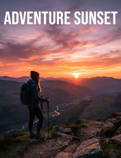 Adventure Sunset Captions