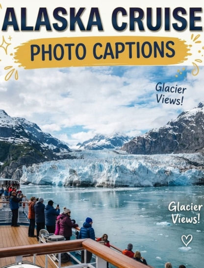 Alaska Cruise Photo Captions