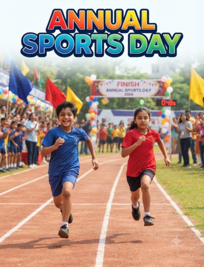Annual Sports Day Captions