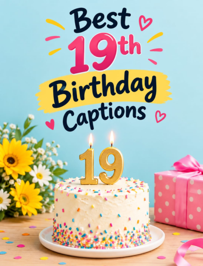 Best 19th Birthday Captions