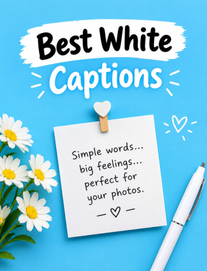 Best White Captions