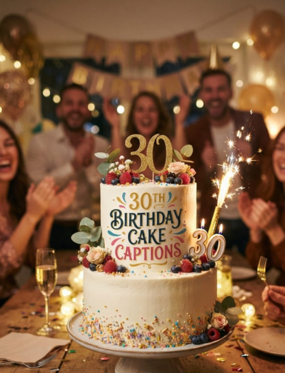 Birthday Cake Captions