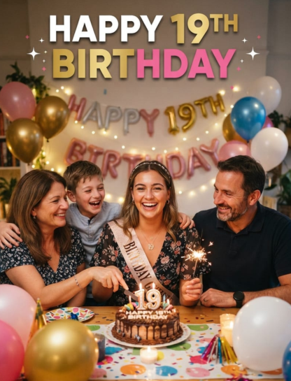 Birthday Captions With Family