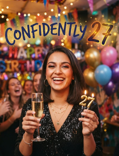 Birthday Confidence Captions