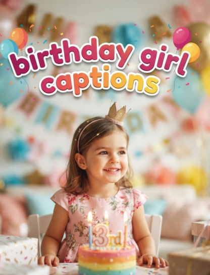 Birthday Girl Captions