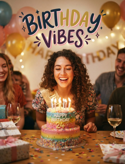 Birthday Photo Captions