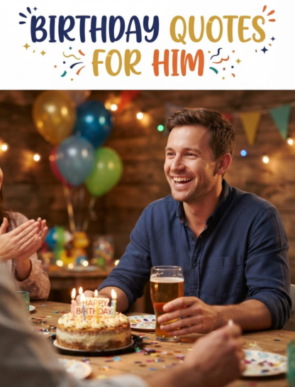 Birthday Quotes for Him