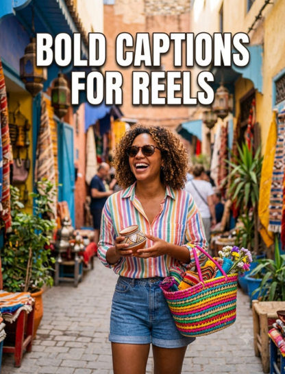 Bold Captions For Reels