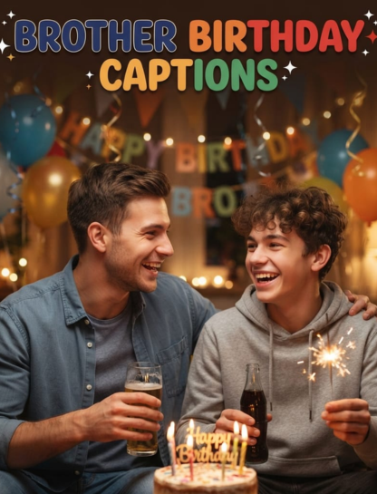 Brother Birthday Captions