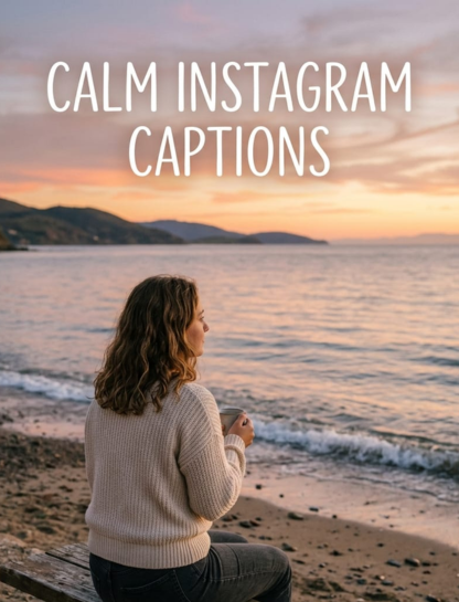 Calm Instagram Captions