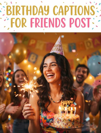 Captions For Friends Posts